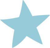 Étoile bleu ciel