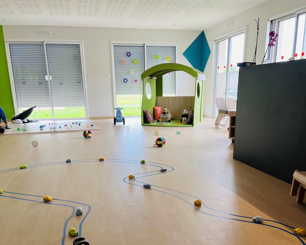 Intérieur de la crèche Graine d'éveil
